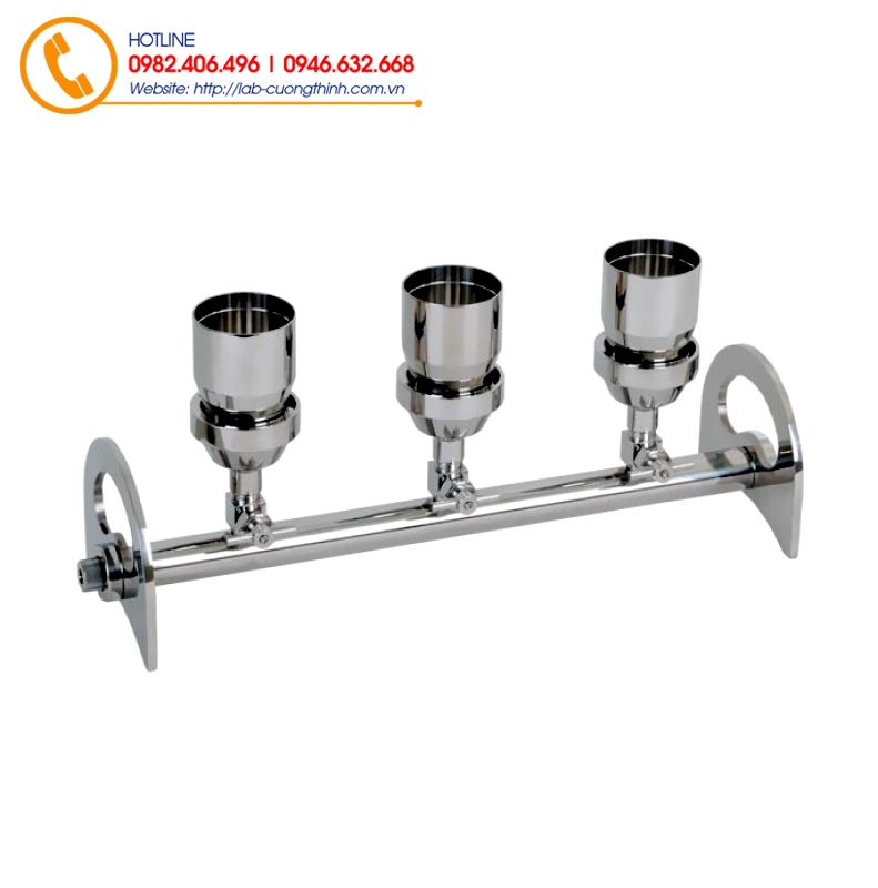 Giá đỡ bộ lọc 3 nhánh BioVac 331