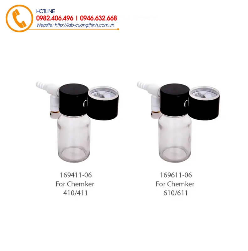Bẫy ẩm thủy tinh | Điều chỉnh chân không cho Chemker 410/411/610/611