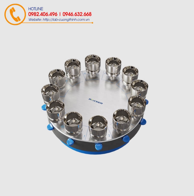 Giá đỡ bộ lọc xoay tròn 12 nhánh SolarVac 1201